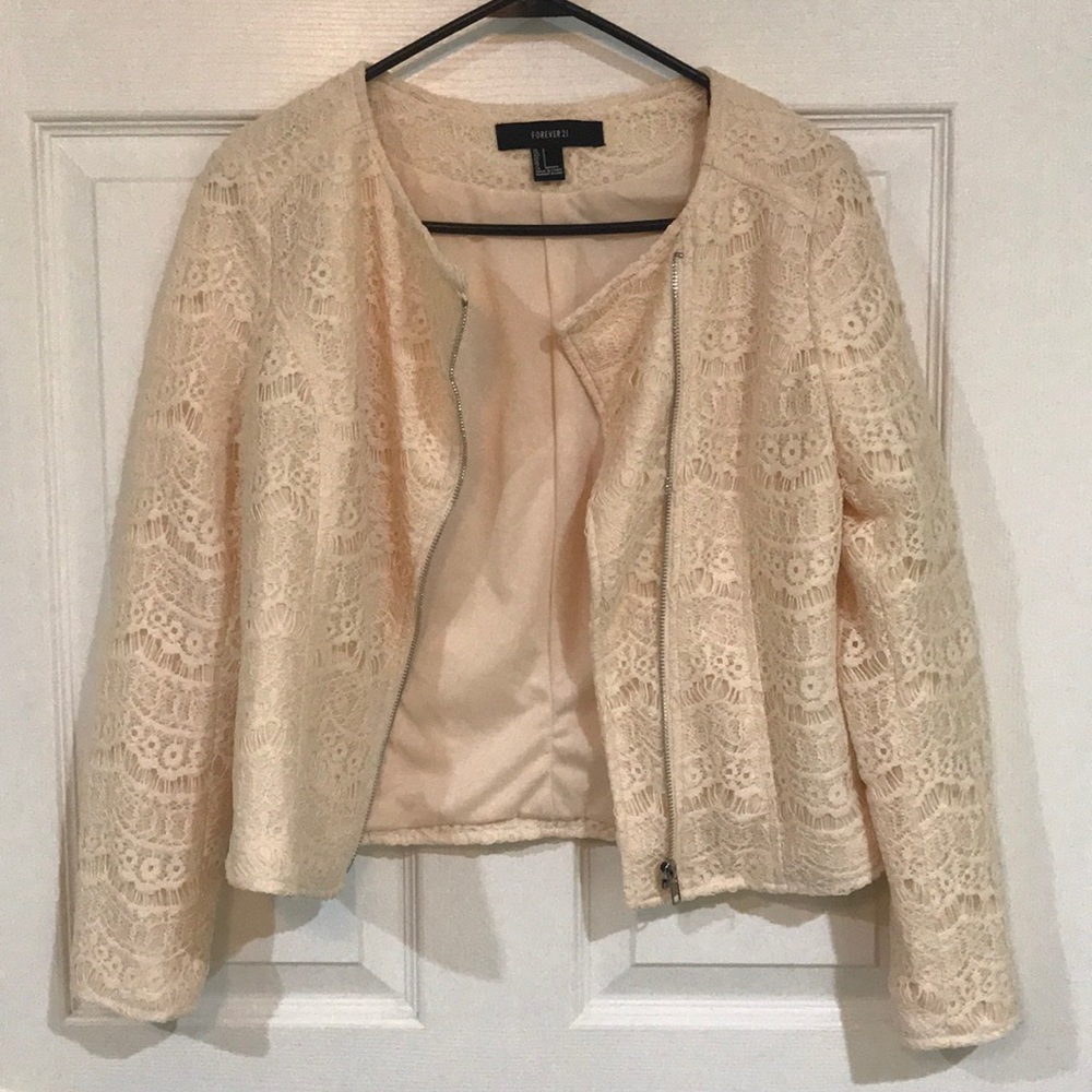 Forever 21 lace jacket